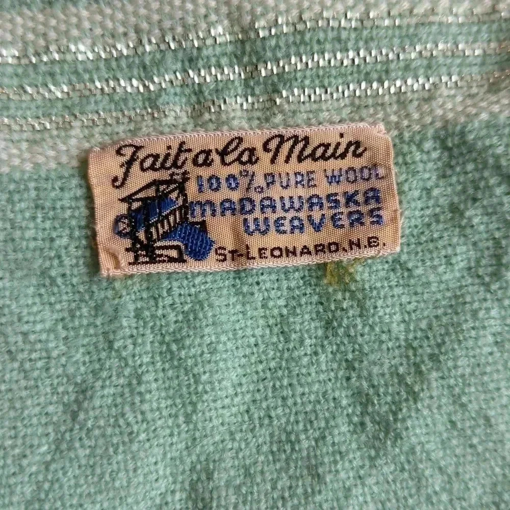 Vintage Wool Scarf - Picture 4 of 6